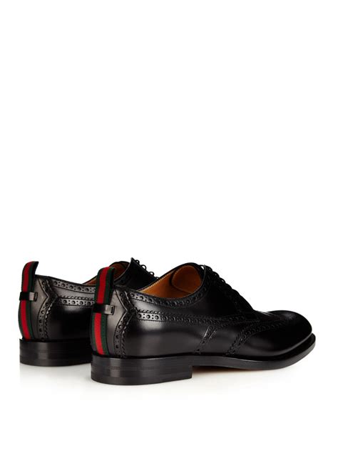 gucci mens brogue|Gucci brogues men.